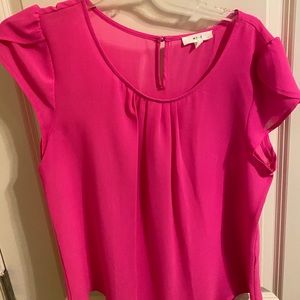 Women’s Boutique ruffle sleeve blouse